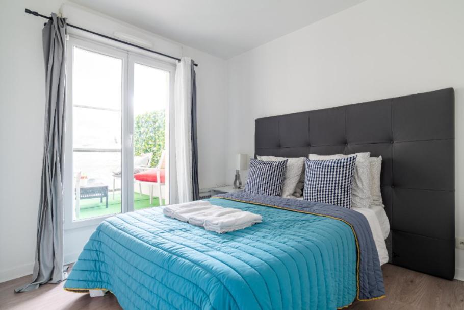 Appartement Spacieux Avec Terrasse Pres De Paris Et Du Stade De France 圣但尼 外观 照片